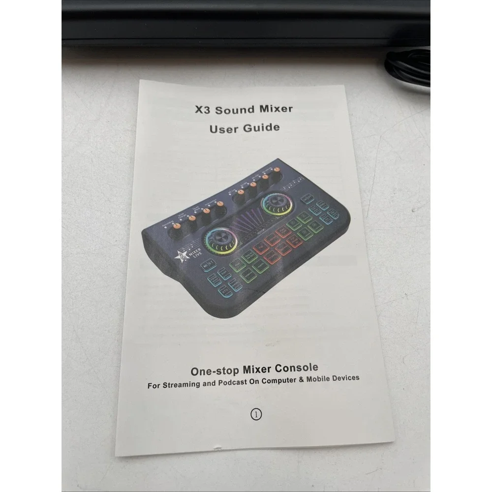 Digital Sound Professional Mixer SOUHD Card   OPEN BOX